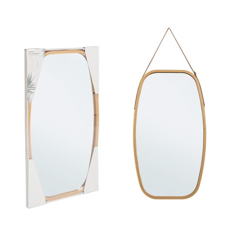 SPECCHIO DESY OVALE BAMBOO 43.5X77